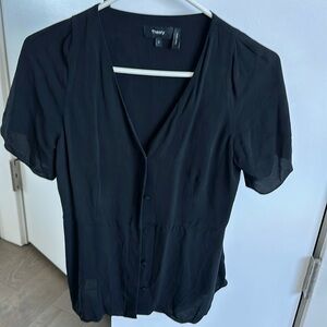 Theory silk blouse